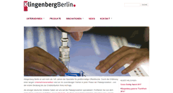 Desktop Screenshot of klingenberg-plakat.de